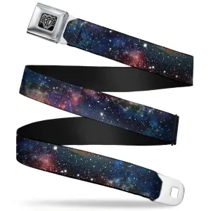 Ford Starburst Seatbelt Belt / Starburst Buckle   Space Dust Webbing