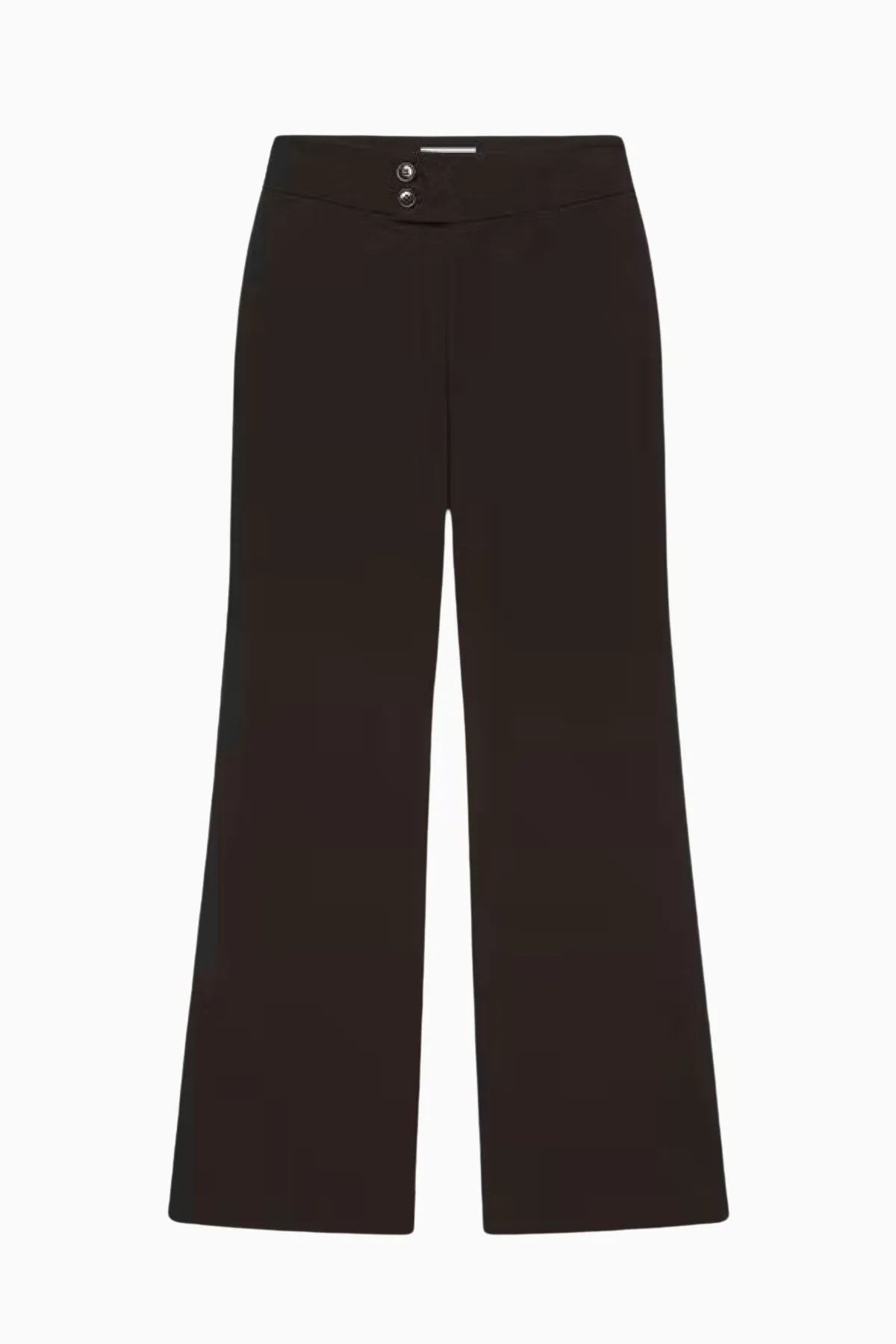 Frame Denim Le Hardy Wide Leg Trouser - Black