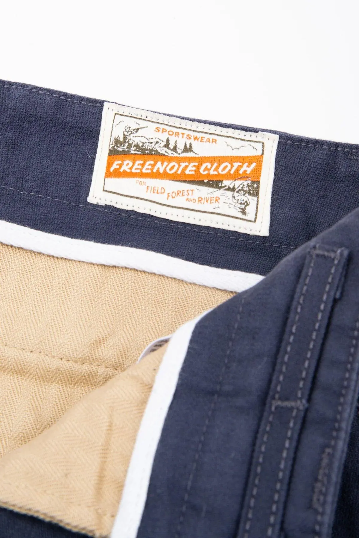 Freenote Cloth - Deck Pant in Navy