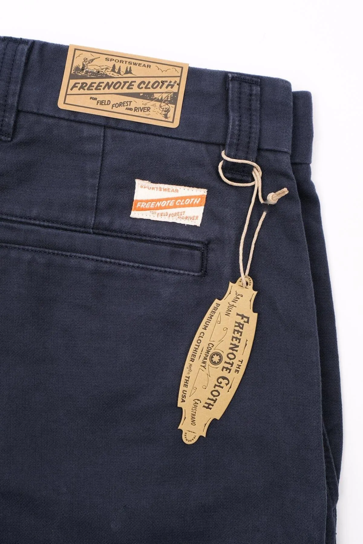 Freenote Cloth - Deck Pant in Navy