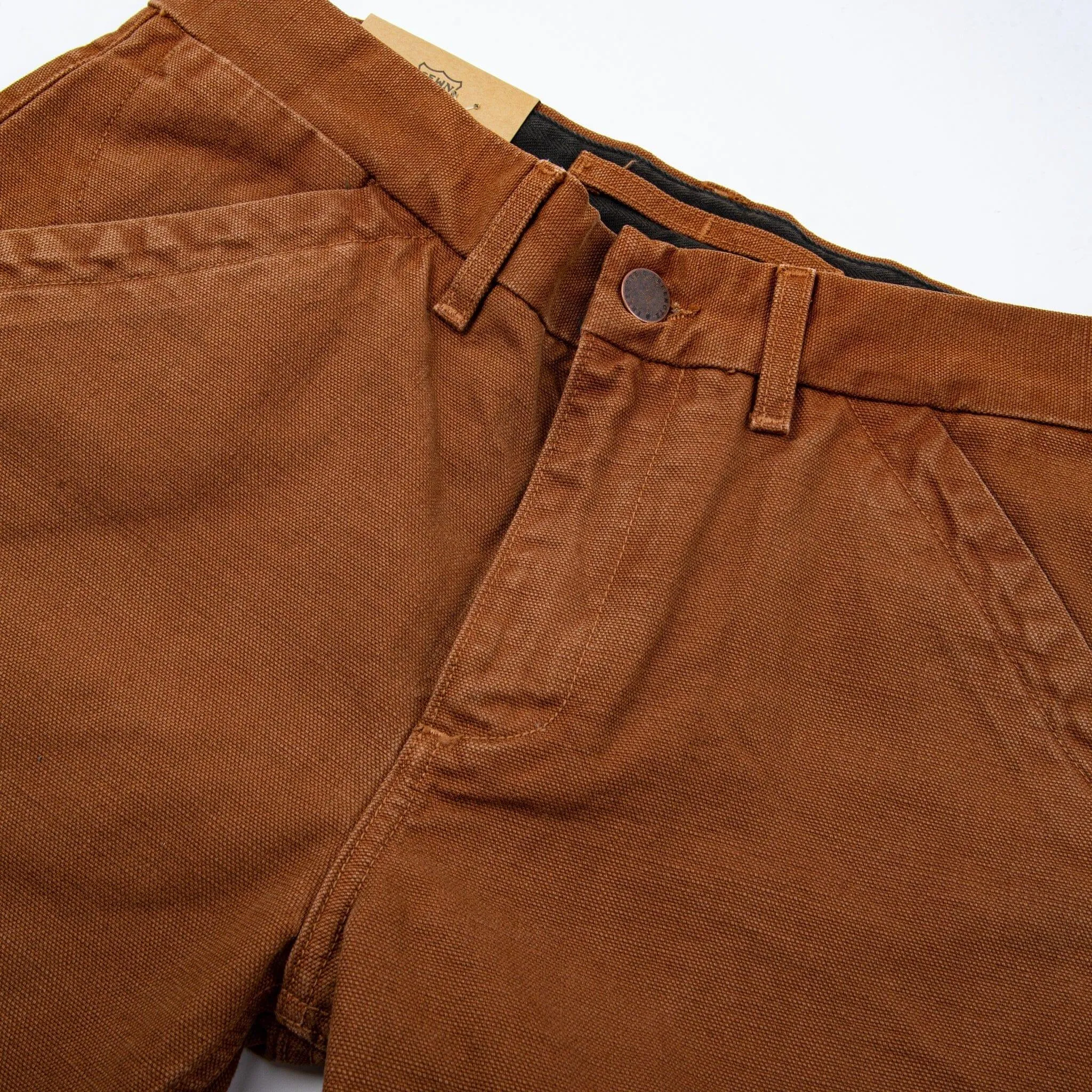 Freenote Cloth - Workers Chino Slim Fit 14oz Slub Rust