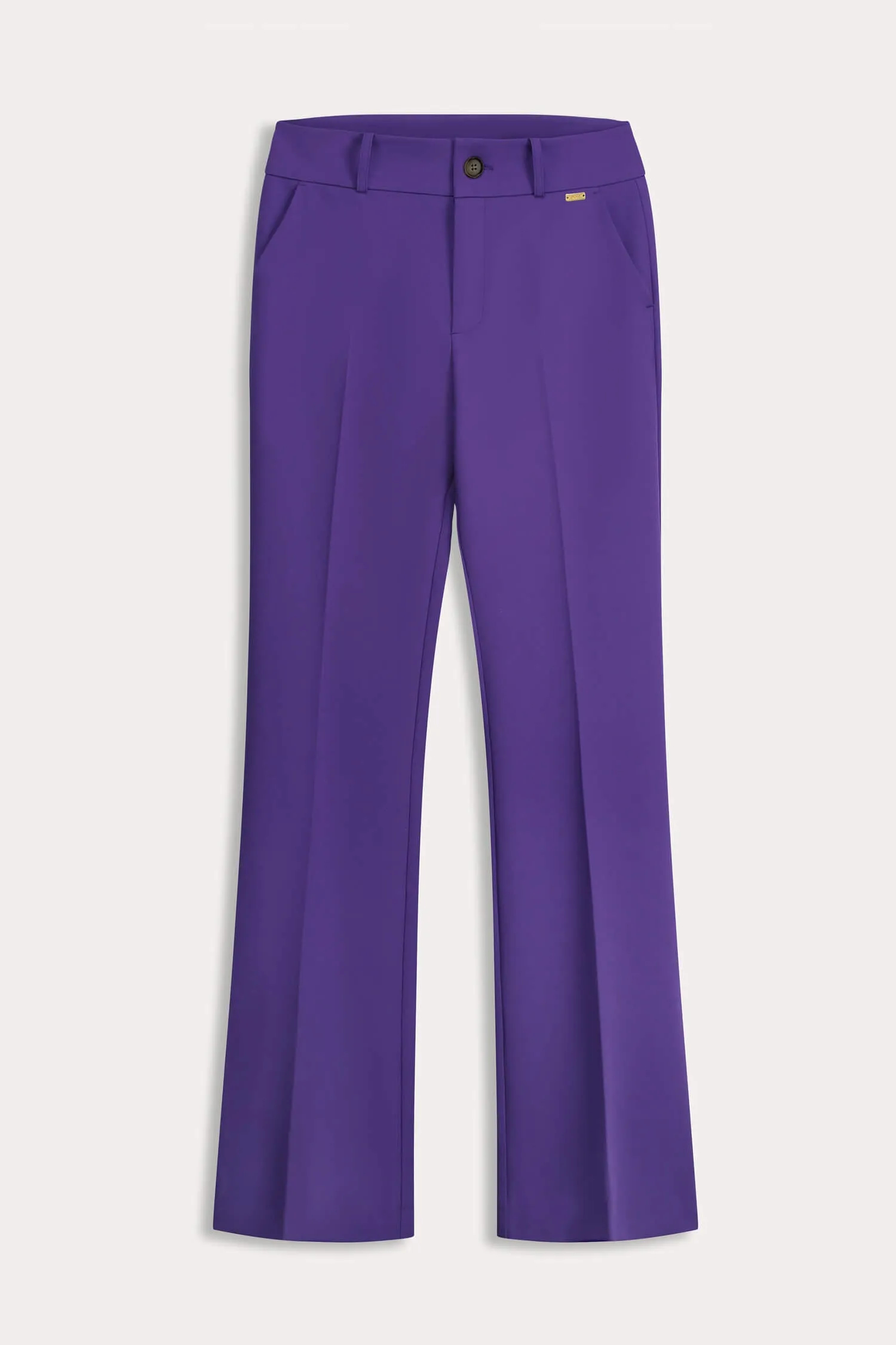 French Violet Wide Pants