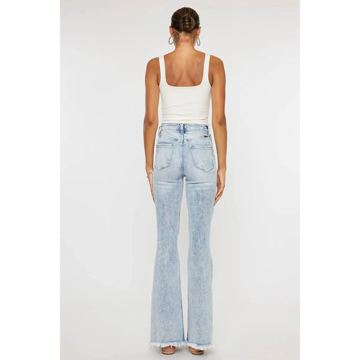 High Rise Flare Jeans