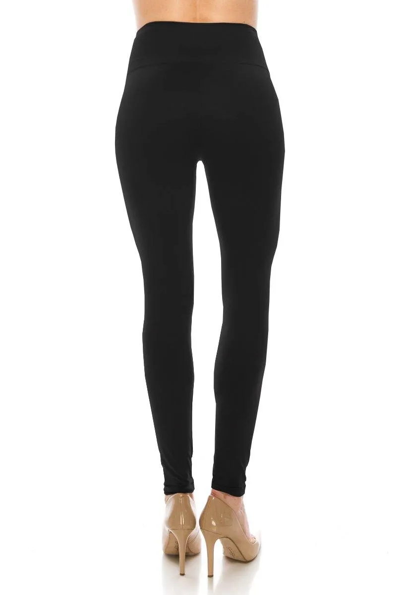 High Waist Leggings - 5" Waistband