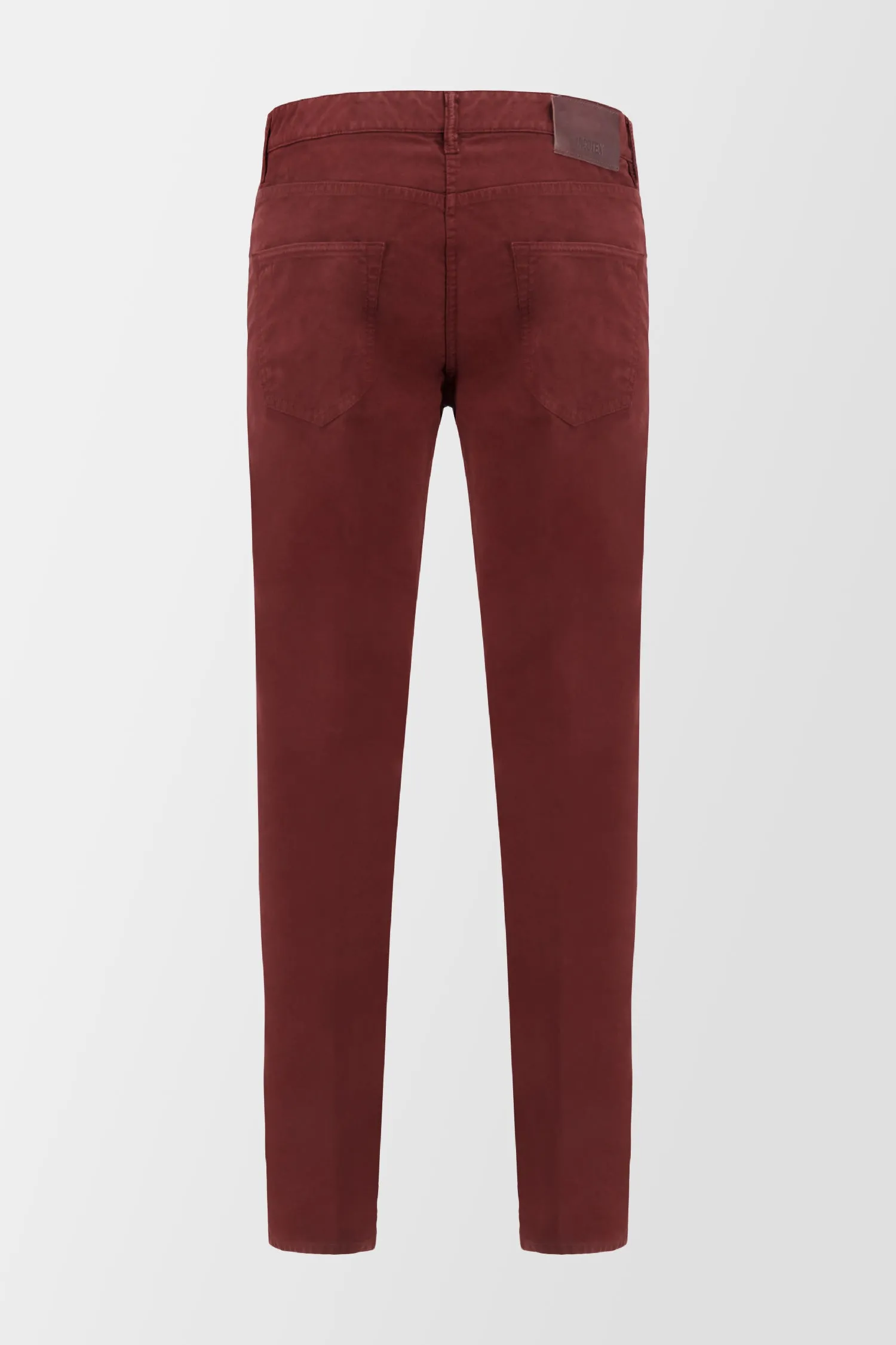 Incotex Burgundy Casual Trousers