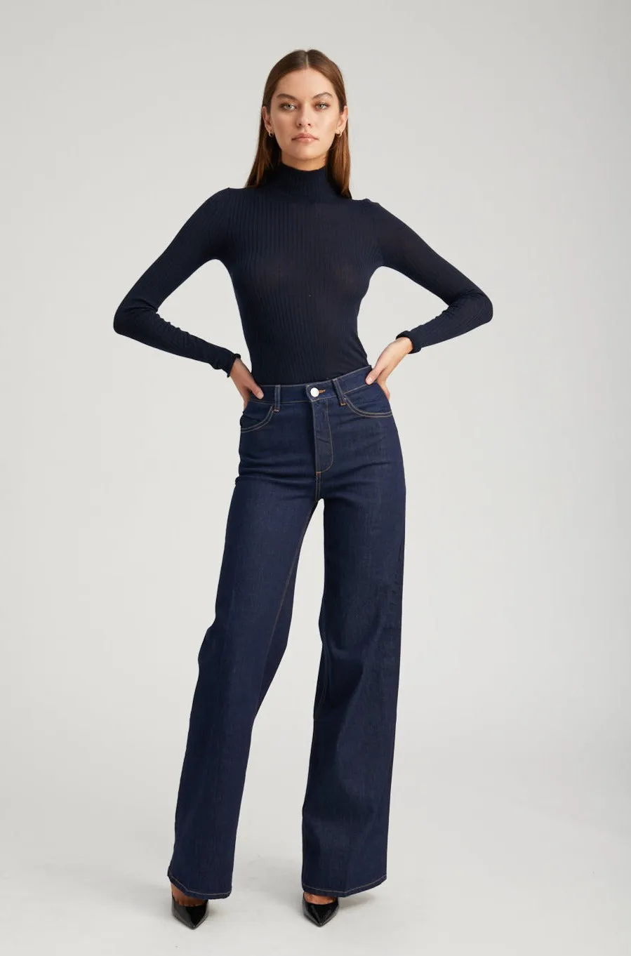 Jane Loose Straight Leg Denim