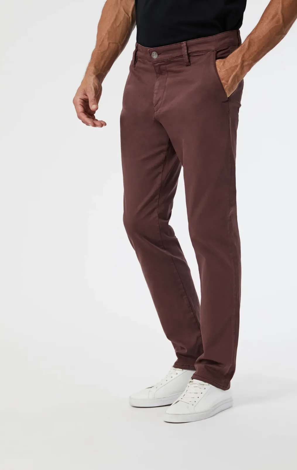 JOHNNY MAHOGANY TWILL PANT