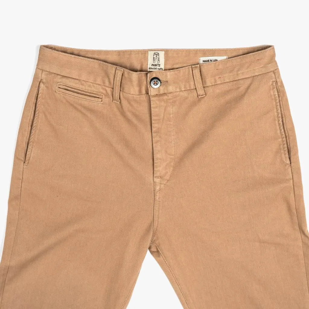 Kato Axe Slim Fit Chinos | Khaki