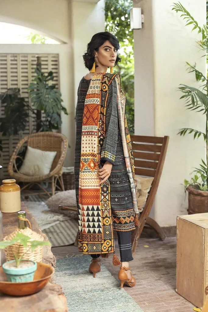 Lakhany Khaddar 3 PC Suit LAK09