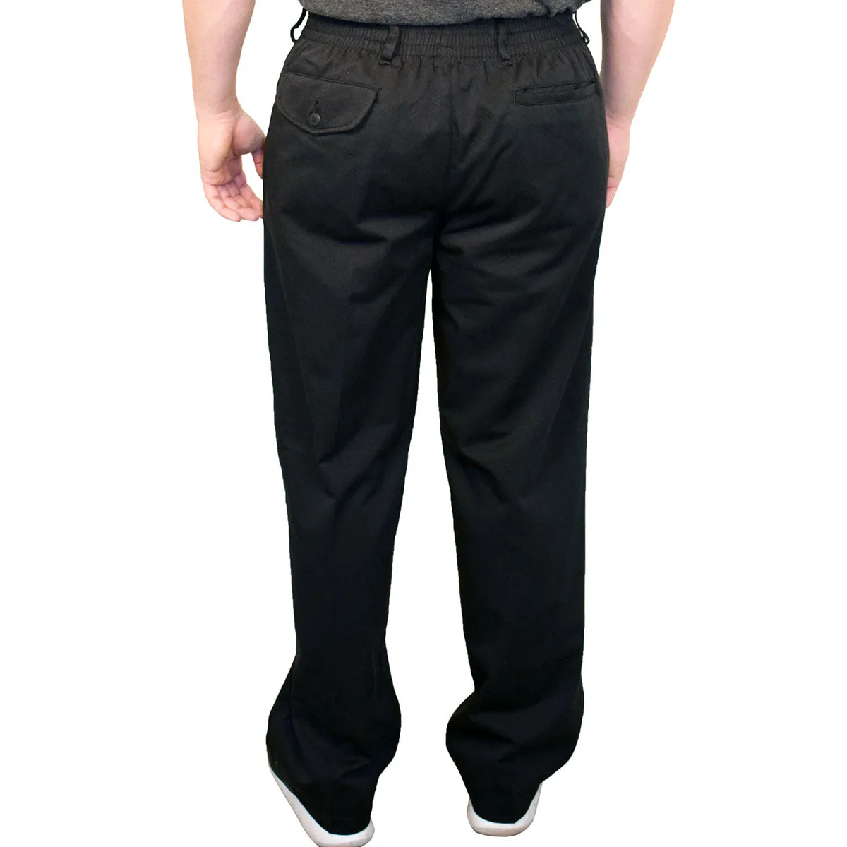 LD Sport Elastic Waist Twill Pants 34" Inseam