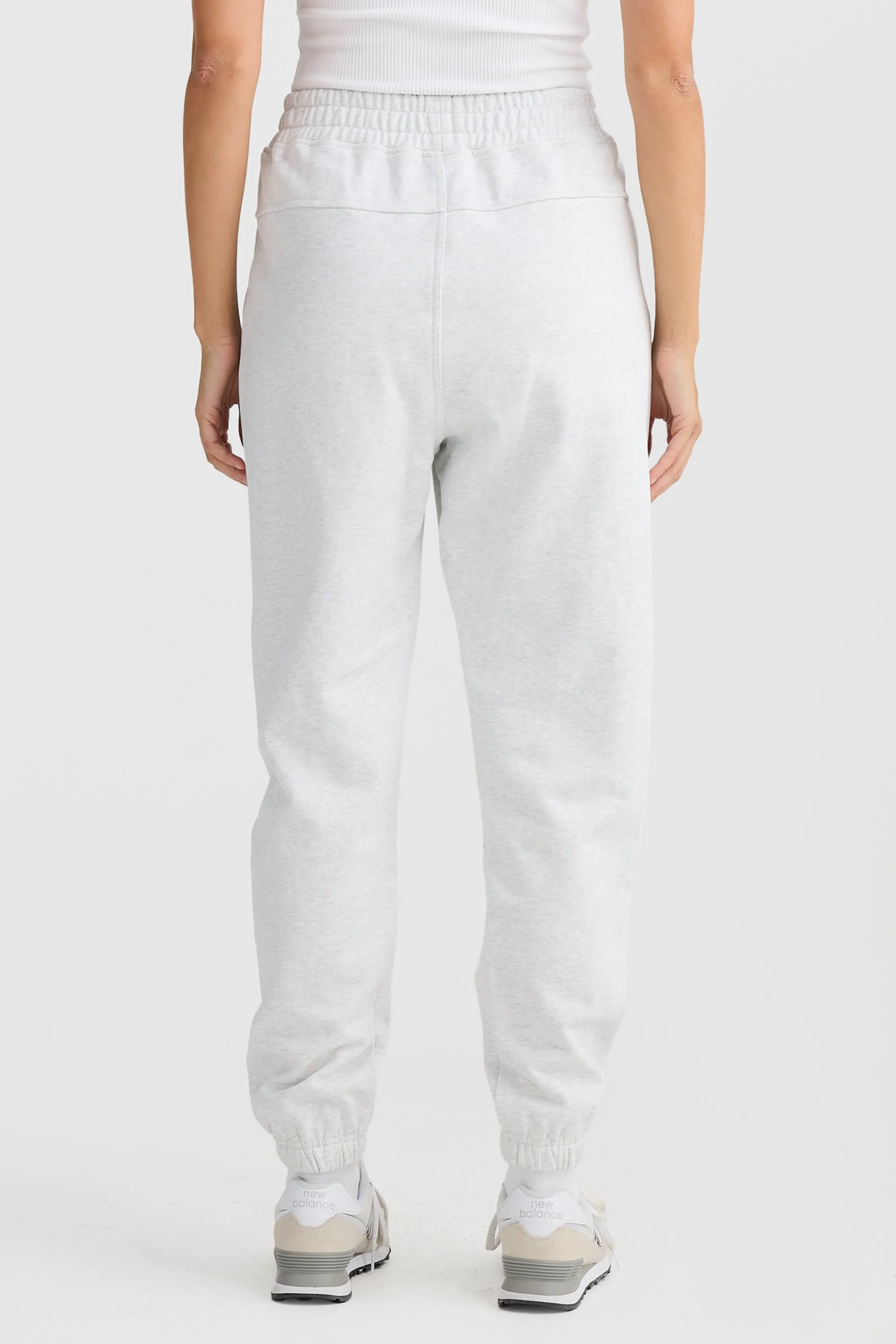 Lena Track Pants White Marle