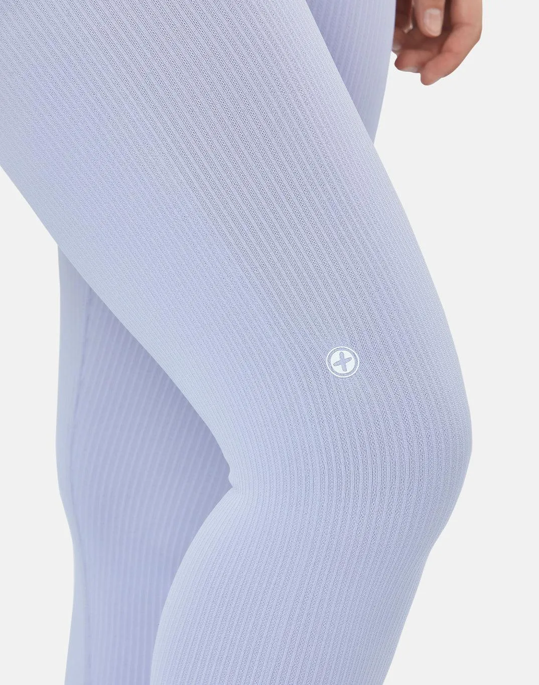 Lotus Rib Knit Legging in Lilac