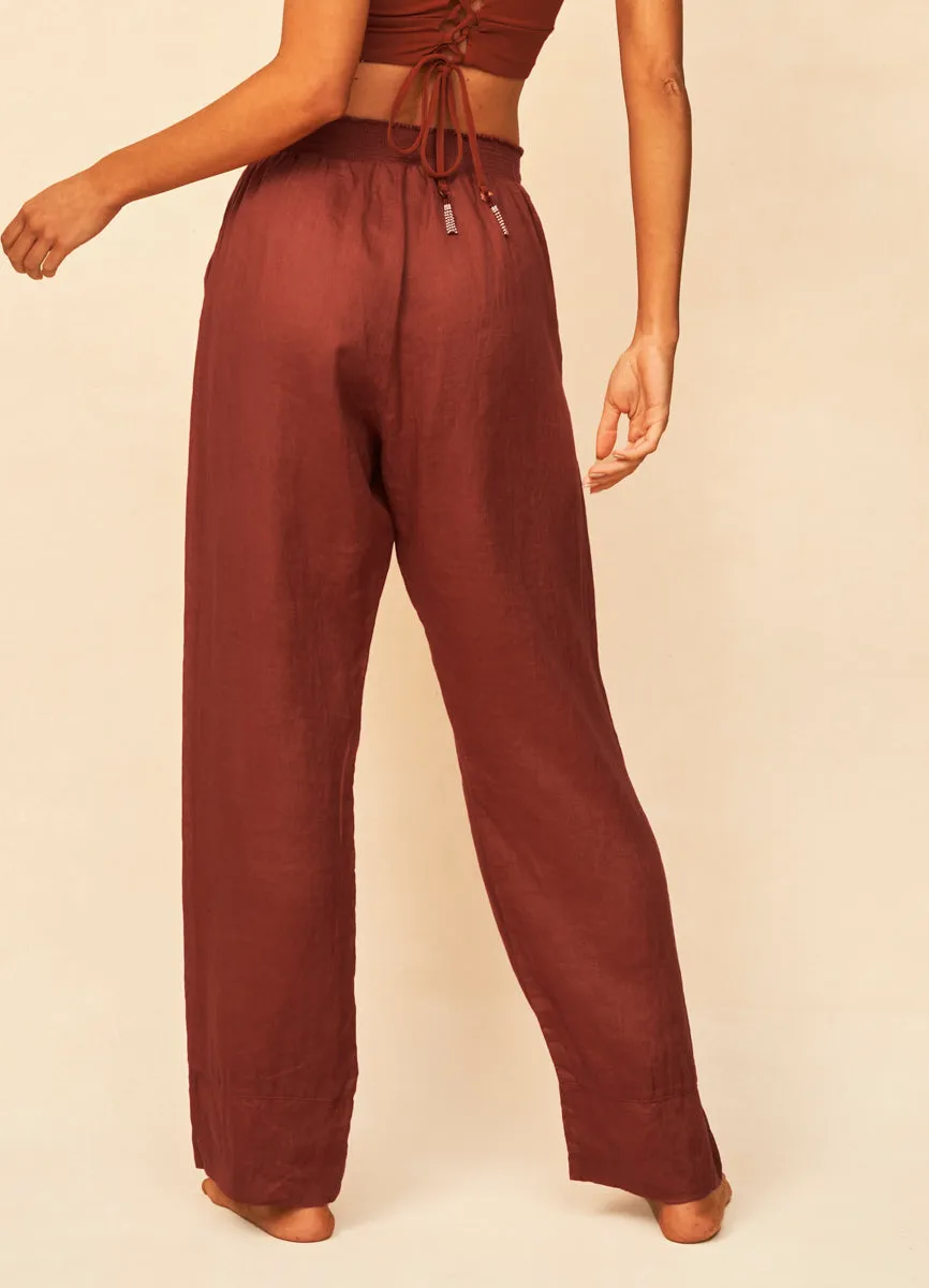 Maaji Burgundy Ryder Pants