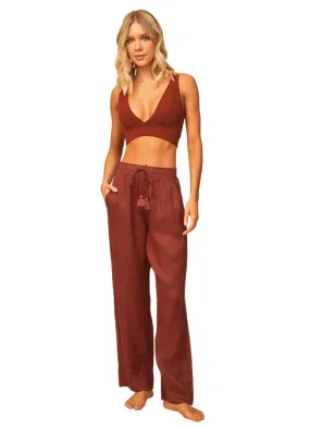 Maaji Burgundy Ryder Pants