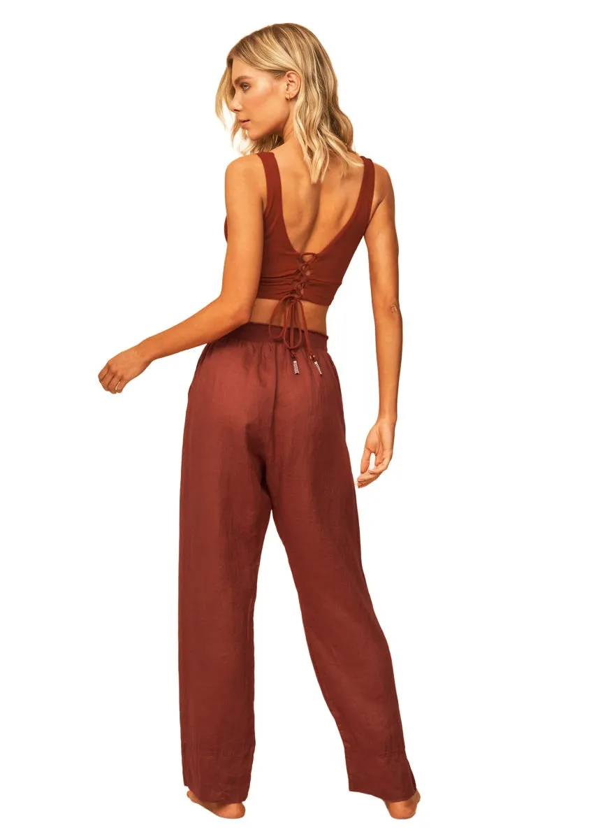 Maaji Burgundy Ryder Pants