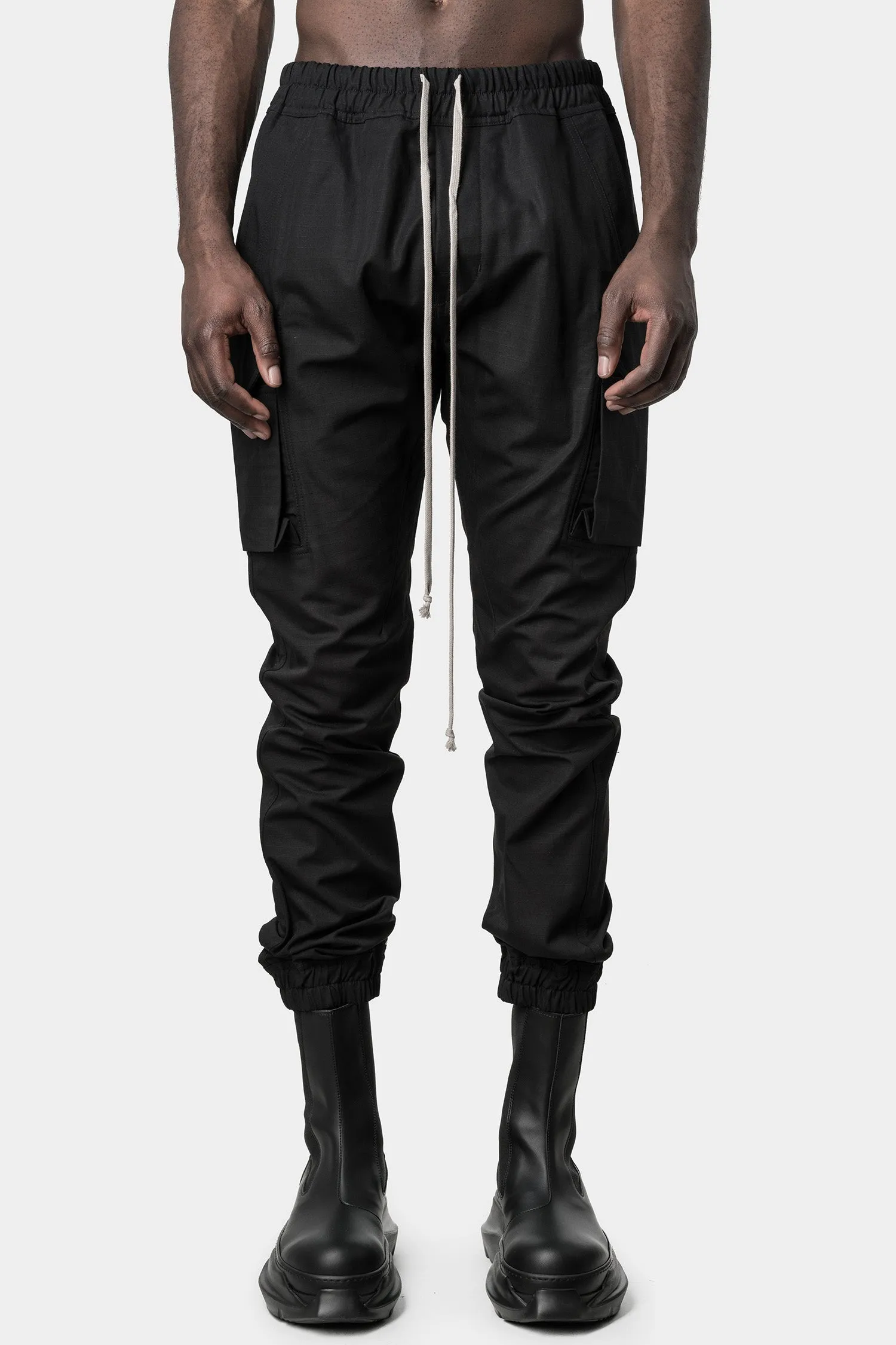 Mastodon cut cotton trousers