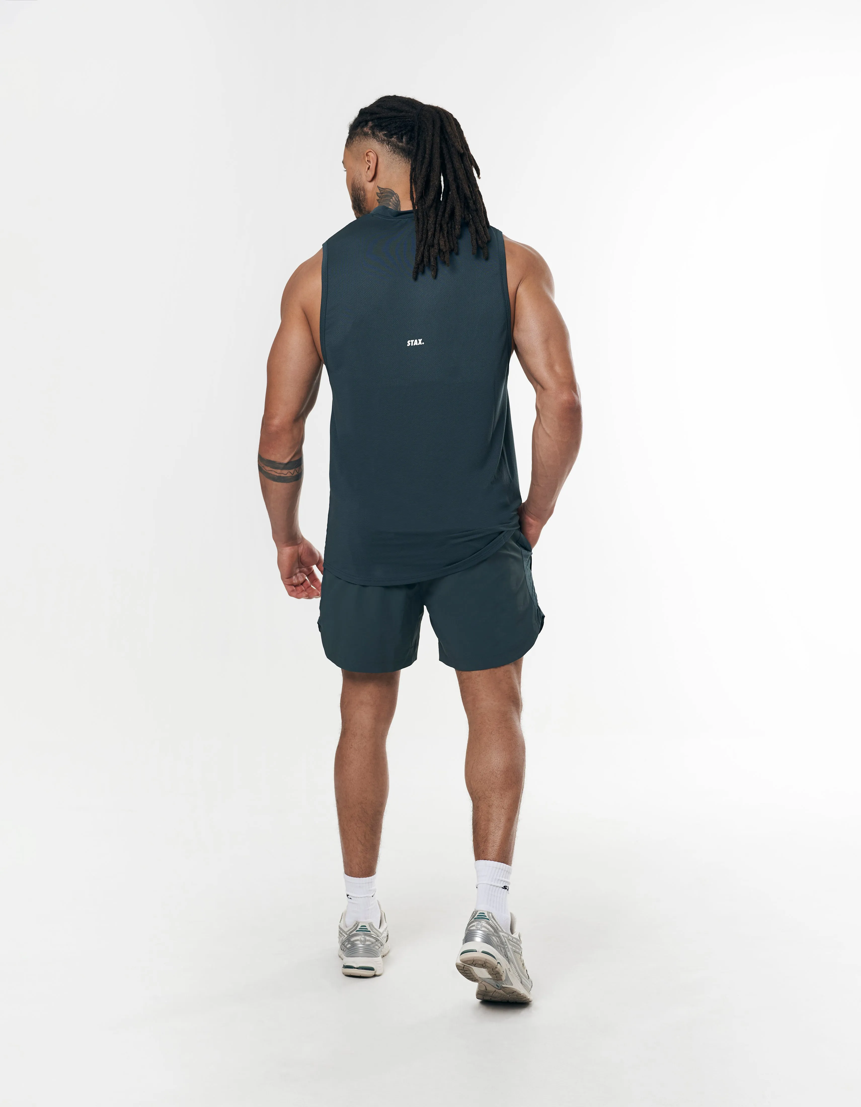 Mens Sport Muscle Tank - Navy