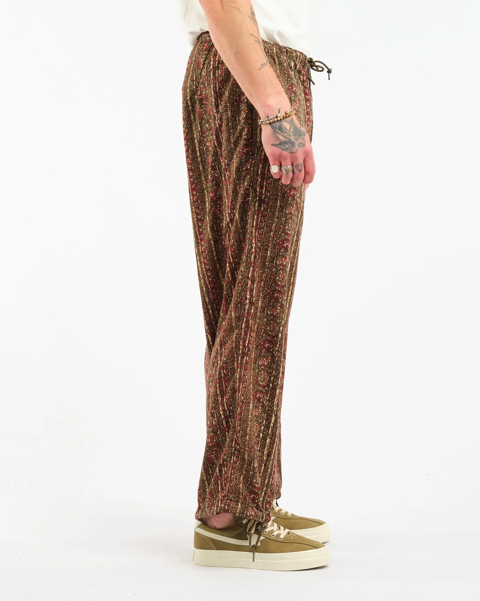 MIL Easy Pants Batik Print PE Olive