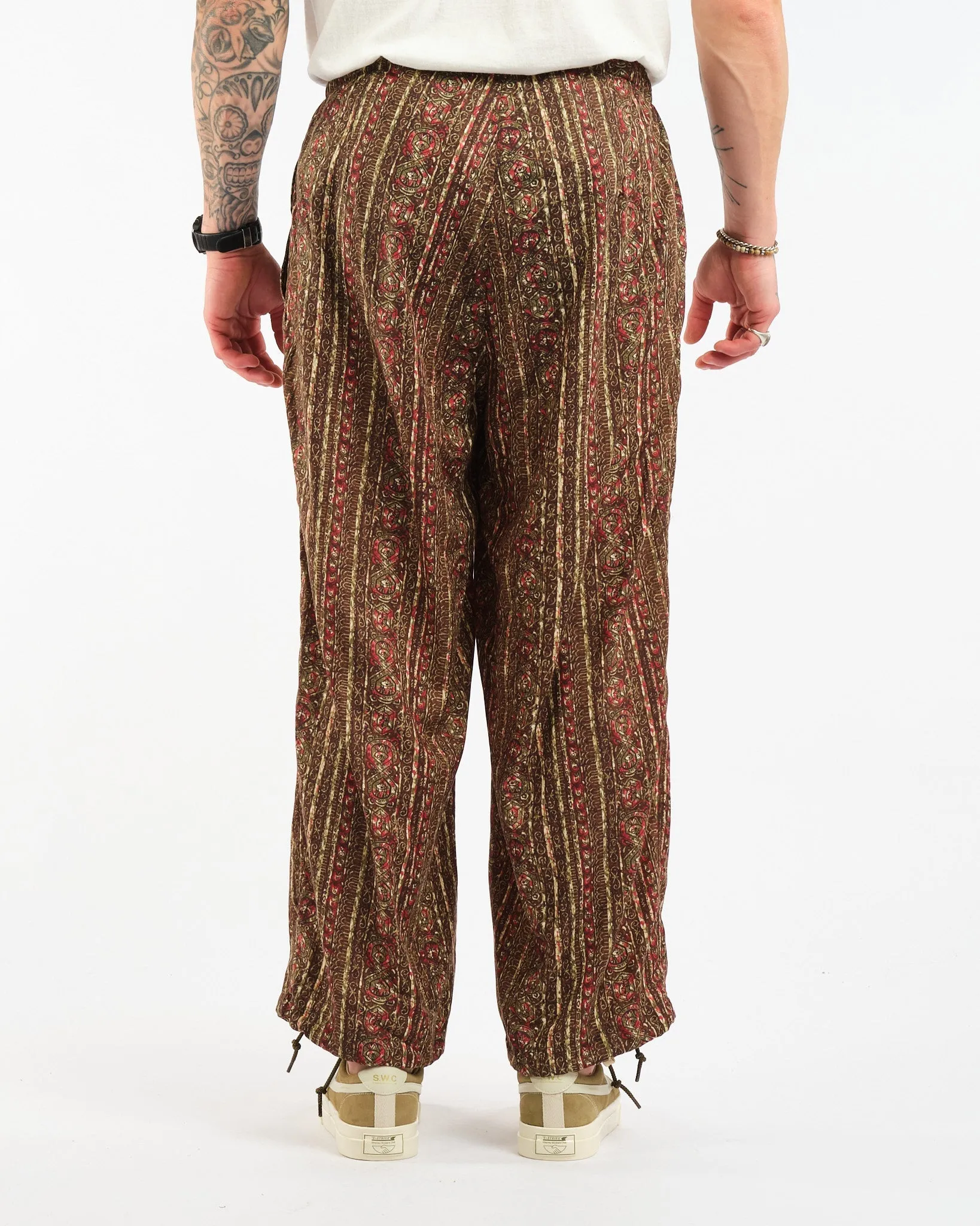 MIL Easy Pants Batik Print PE Olive