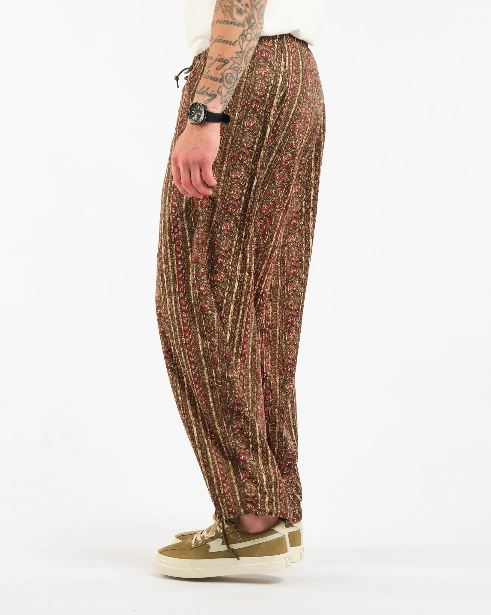 MIL Easy Pants Batik Print PE Olive