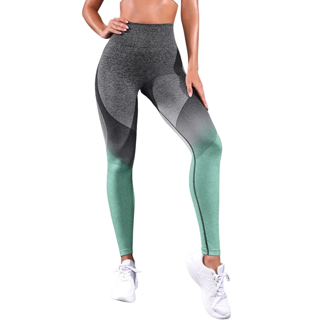 Mila Ombre Hollow Out Leggings