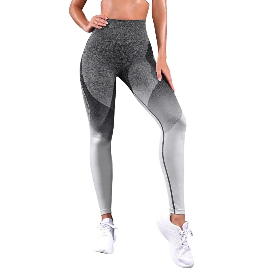 Mila Ombre Hollow Out Leggings