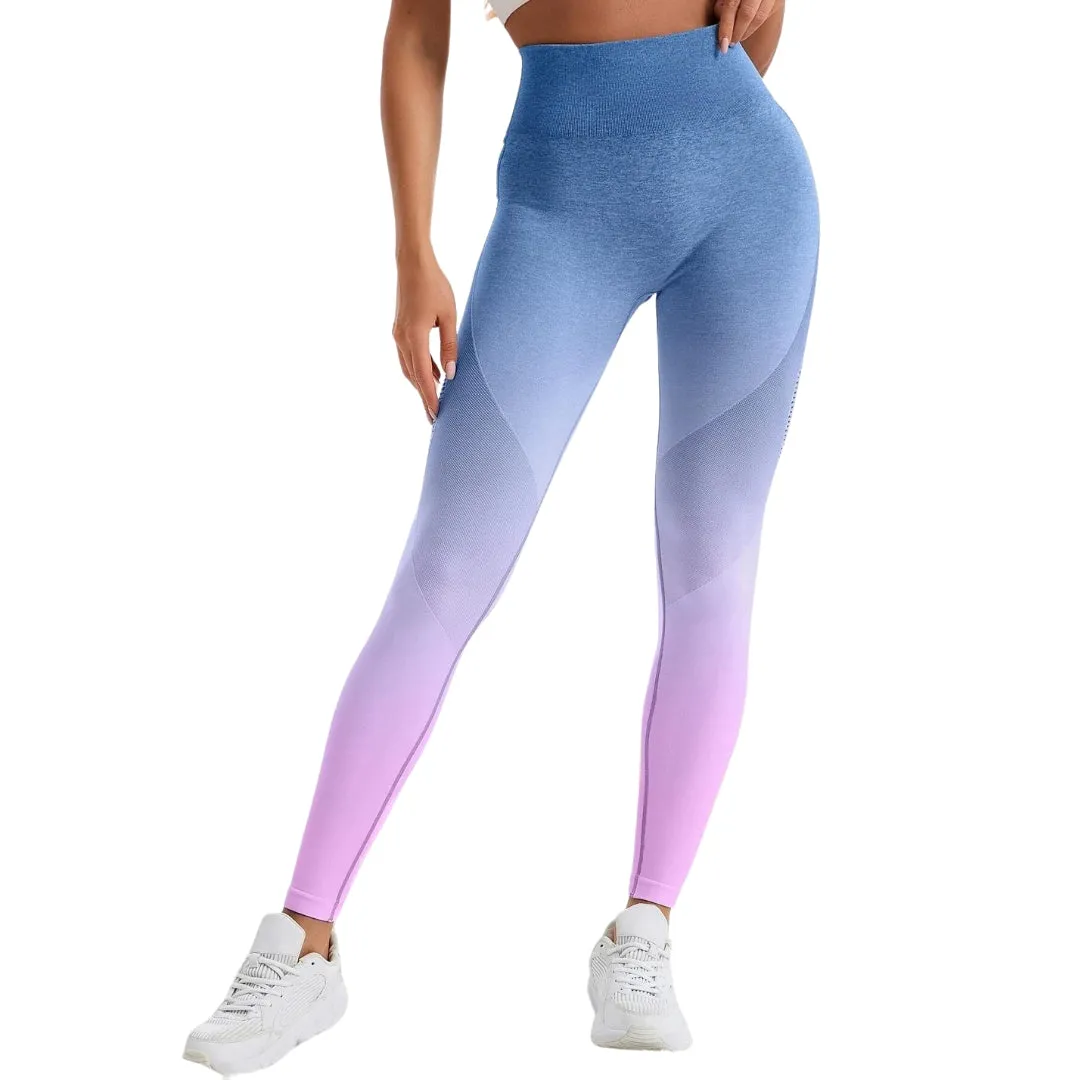 Mila Ombre Hollow Out Leggings