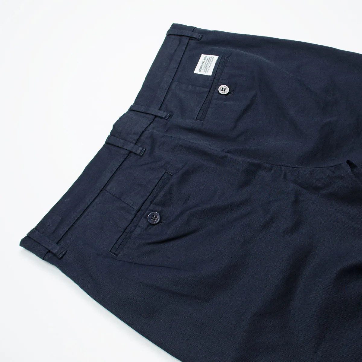 Norse Projects - Aros Slim Light Stretch Chino - Dark Navy