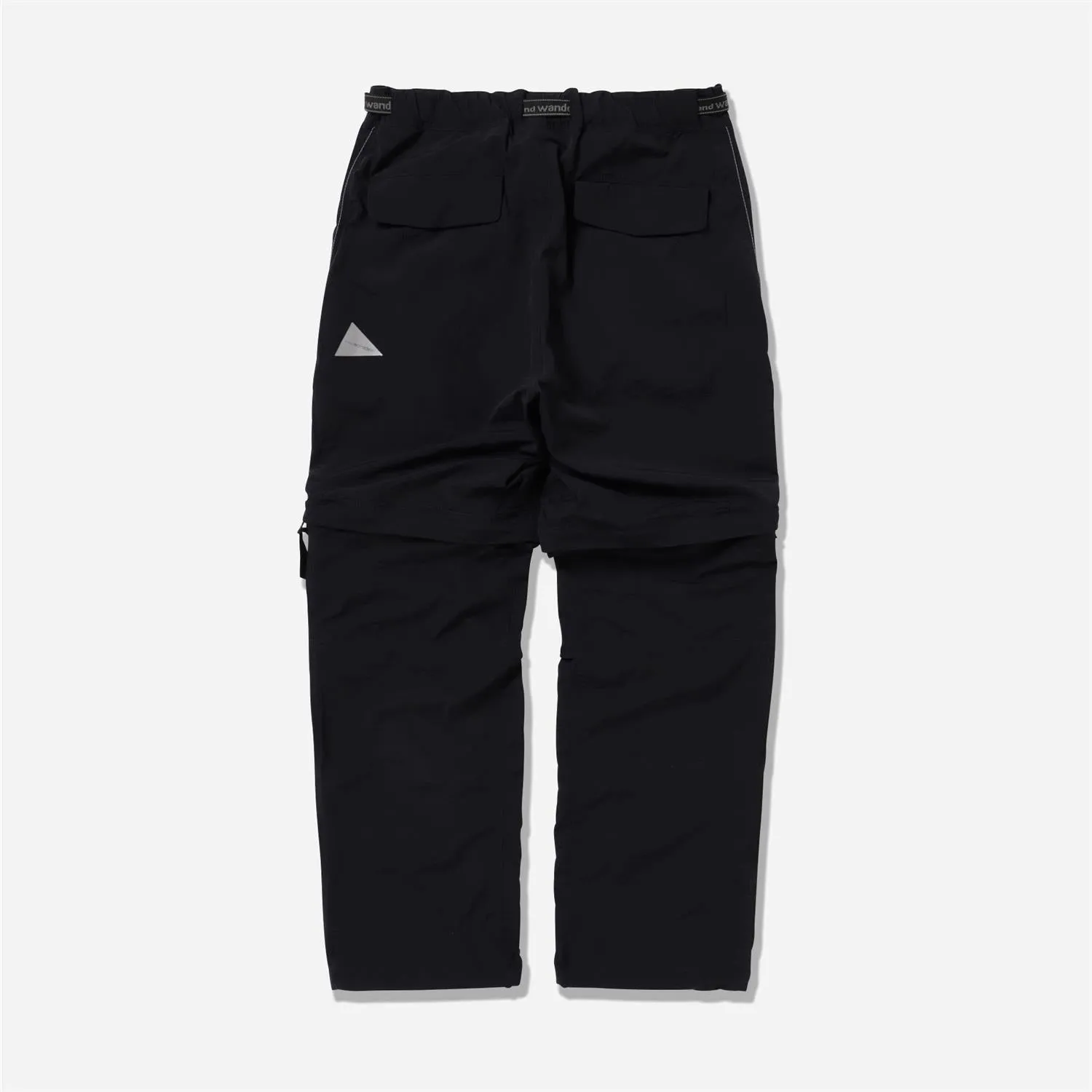 Ny taffeta hiker 2way pants - Black