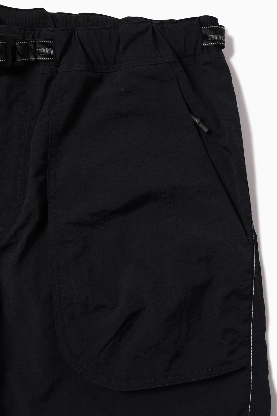 Ny taffeta hiker 2way pants - Black