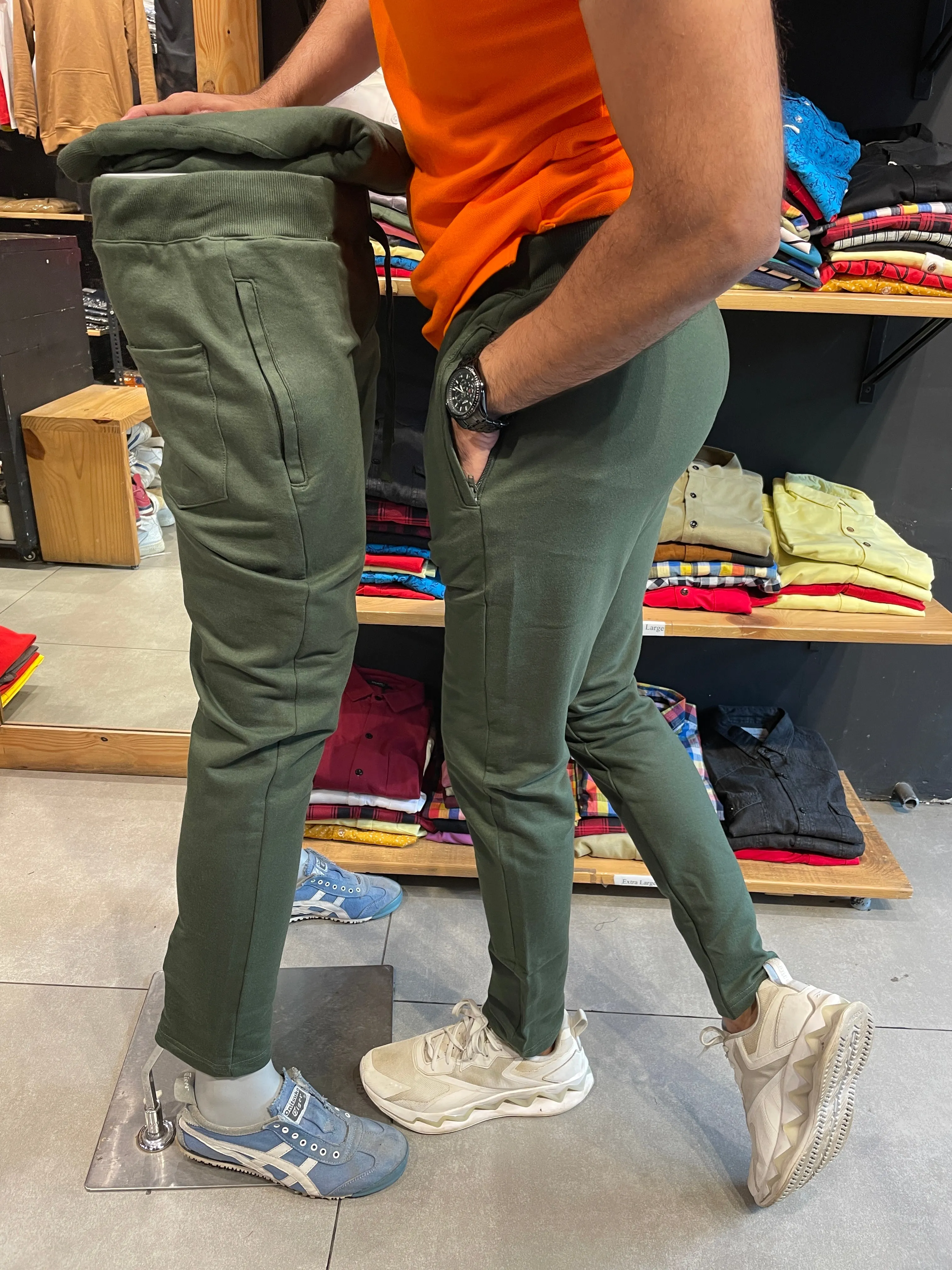 Olive Track-Pant