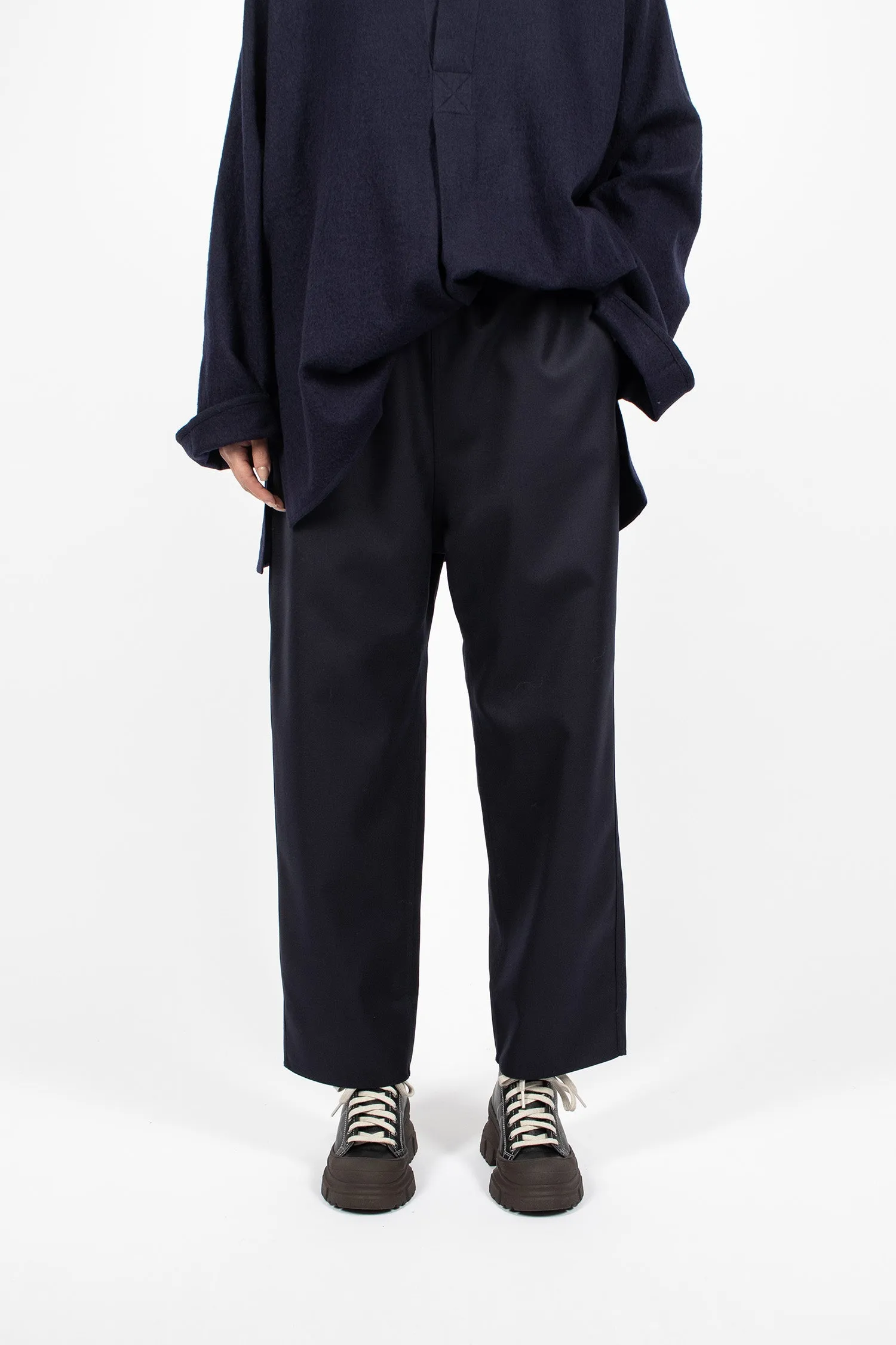 Parts Twill Pant Dark Navy