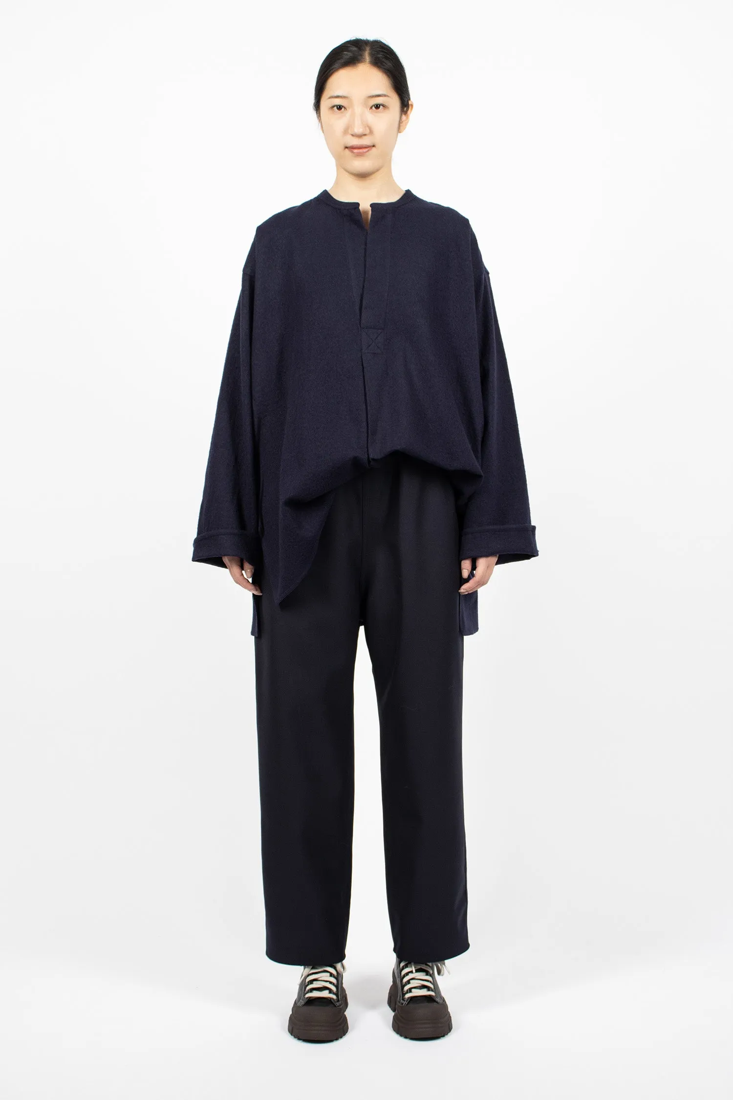 Parts Twill Pant Dark Navy