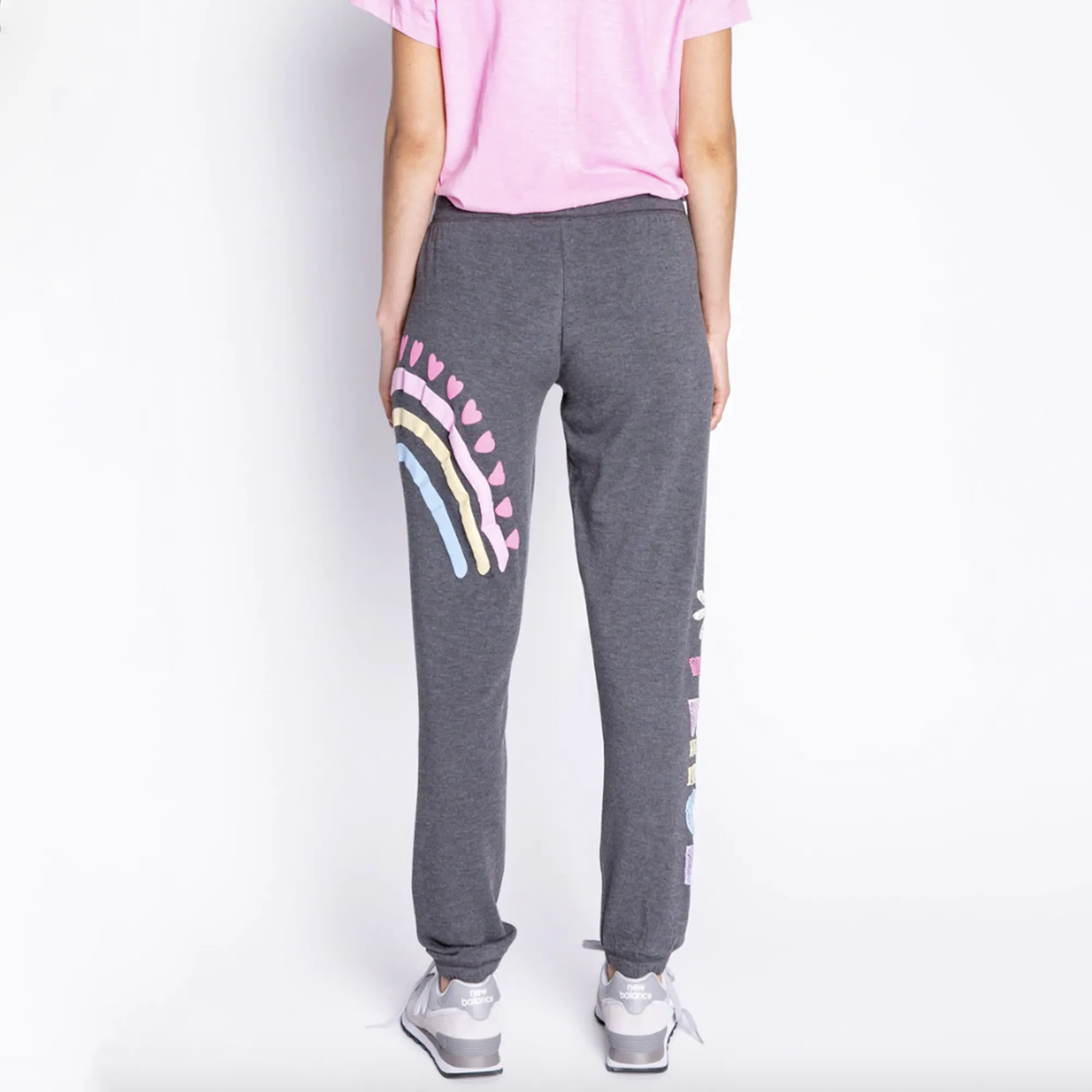 PJ Salvage Peace & Love Banded Pant