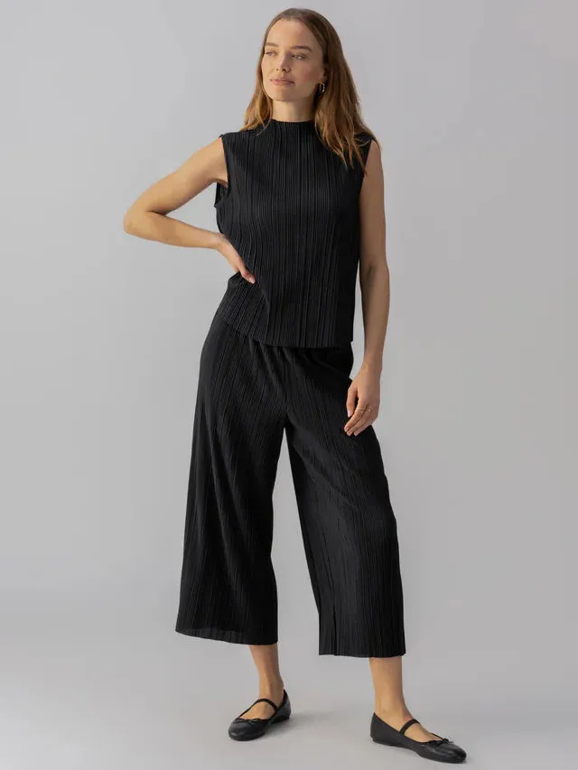 Plisse Culotte Pant