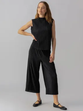 Plisse Culotte Pant