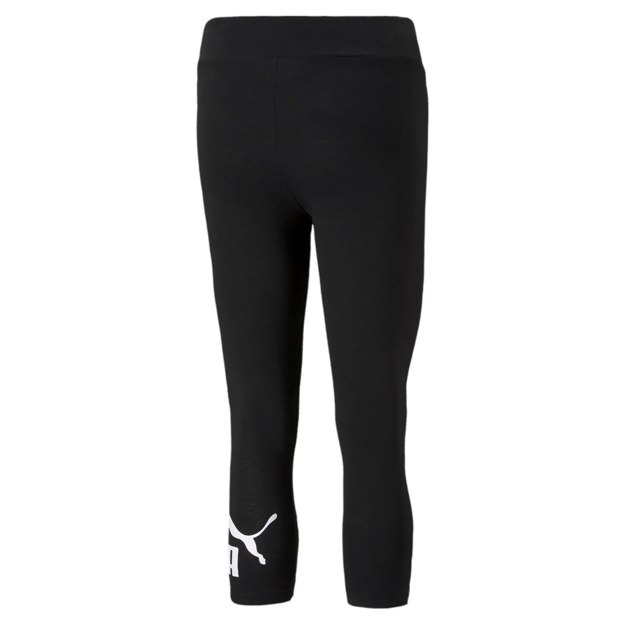 PUMA Women's Essentials 3/4 Logo Leggings