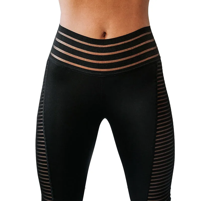 Push Up Stripes Leggings