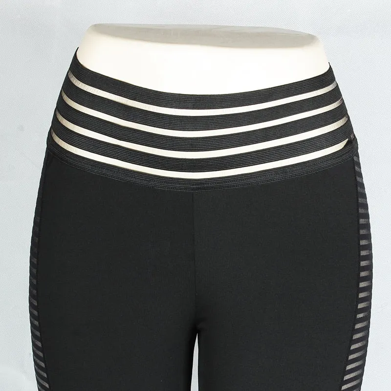 Push Up Stripes Leggings