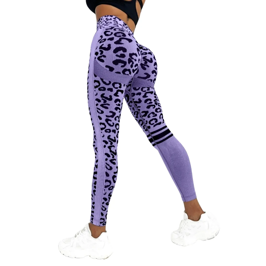 Quinn Contour Leopard Print Leggings