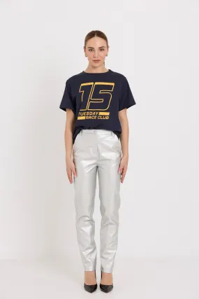 Race Pants | Silver