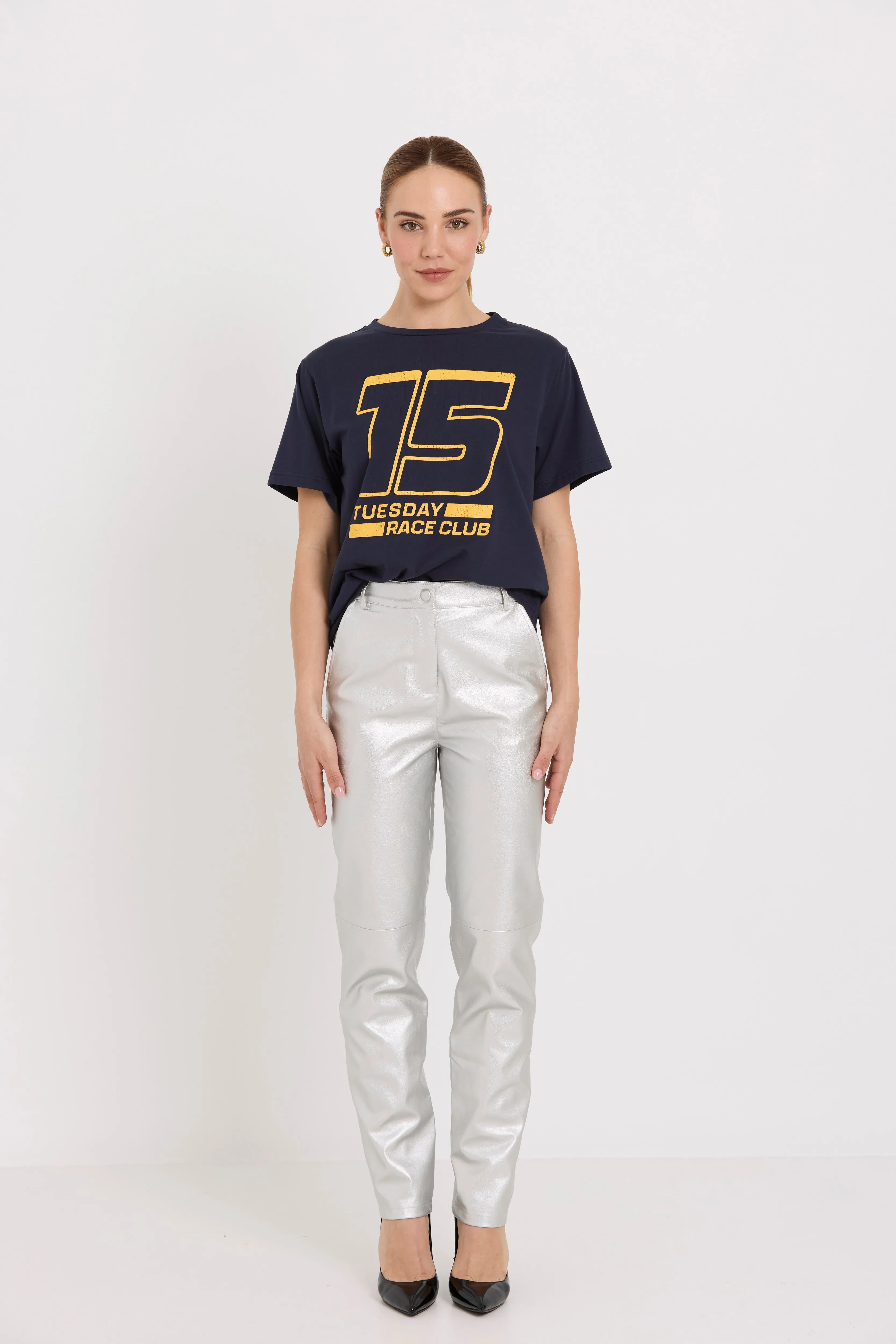 Race Pants | Silver