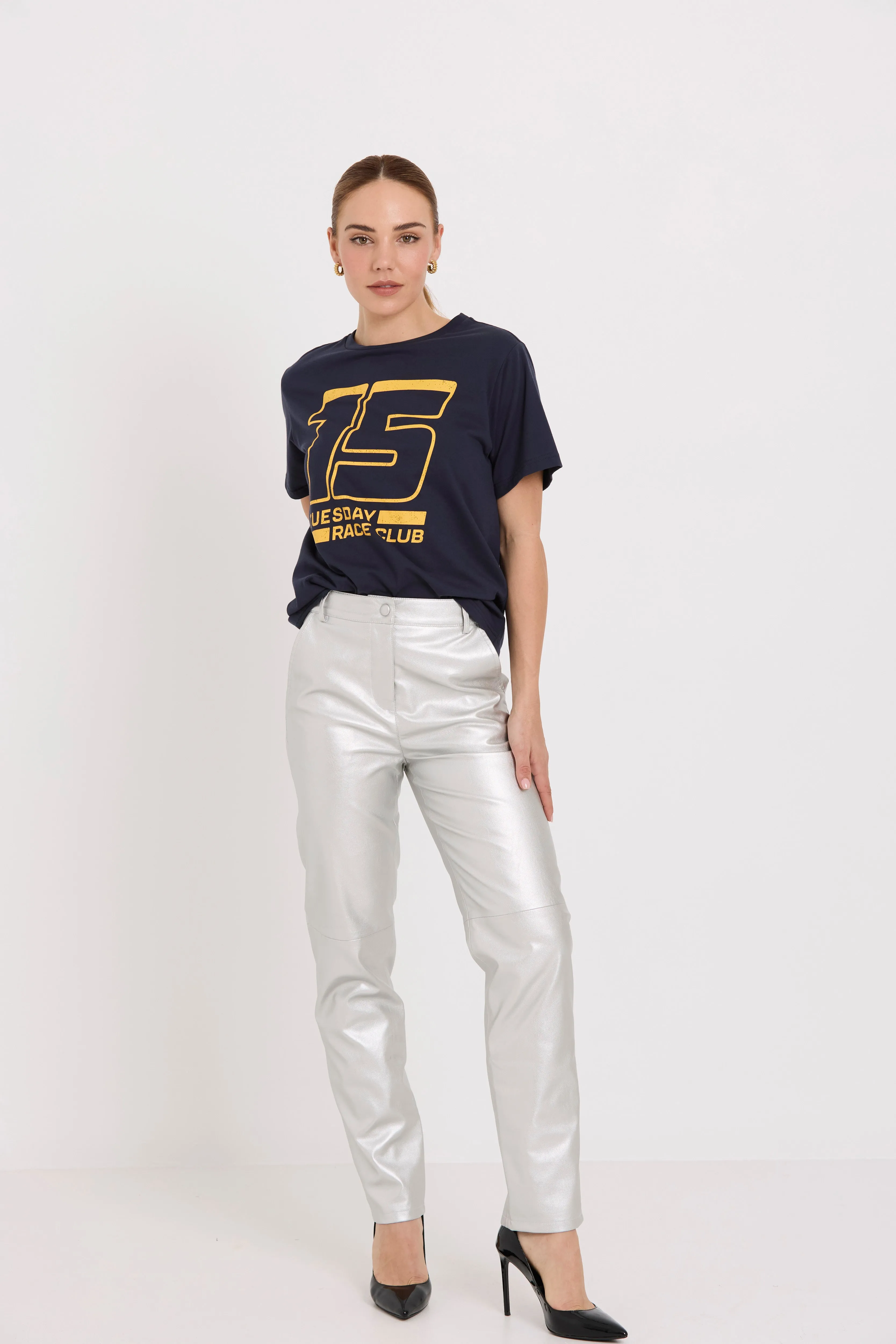 Race Pants | Silver