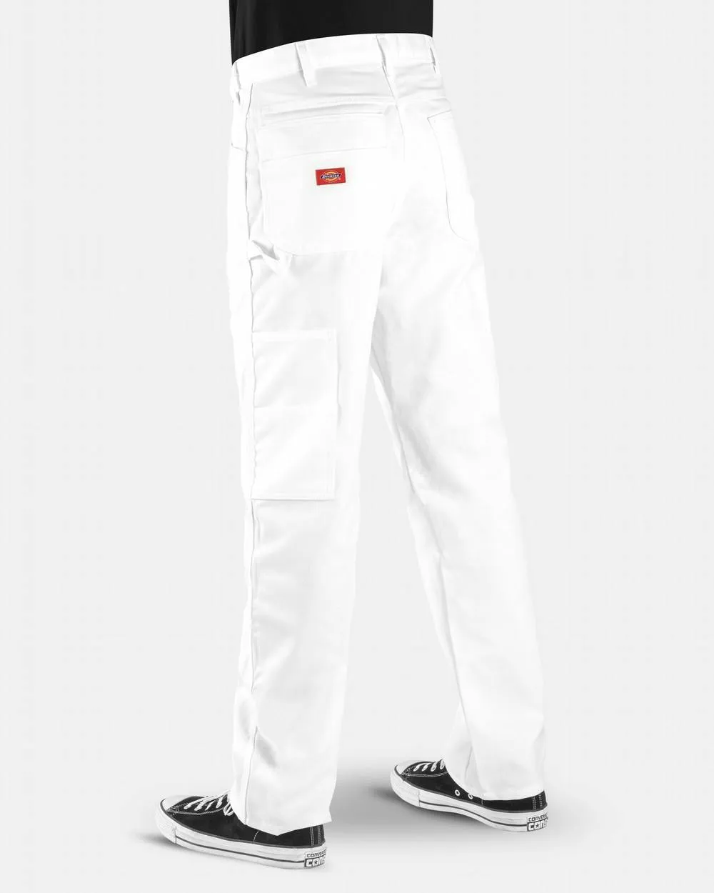 Relaxed Fit Utility Pant - WHITE