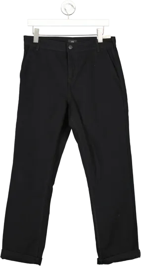 River Island Black Casual Carpenter Chinos L32 W30