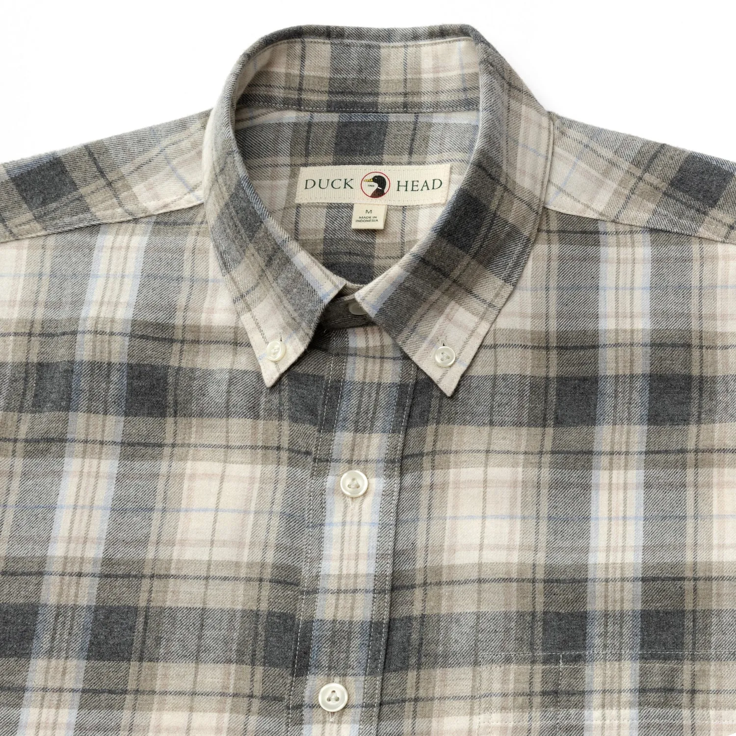 Rolland Plaid Cotton Flannel Sport Shirt