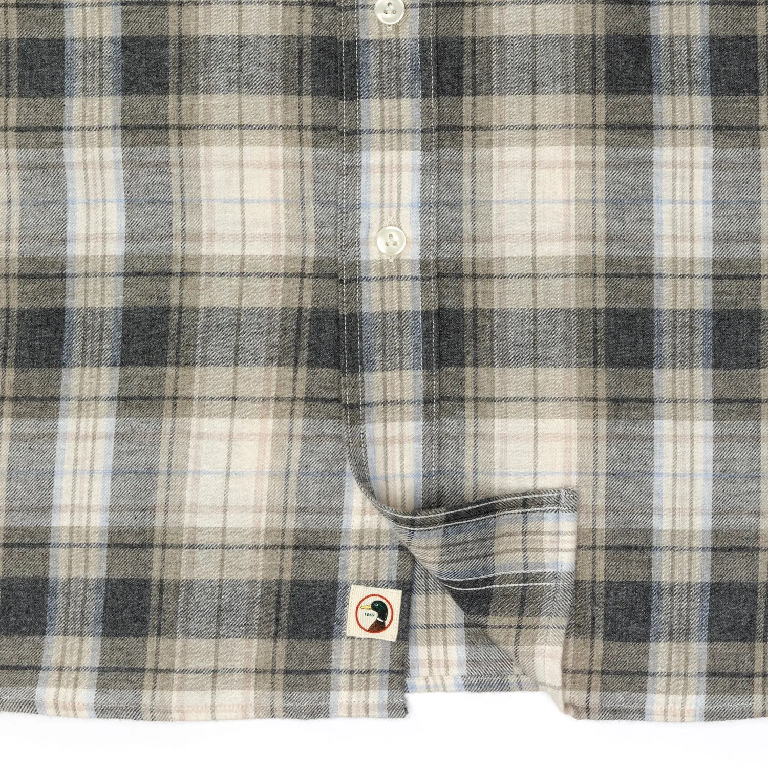 Rolland Plaid Cotton Flannel Sport Shirt