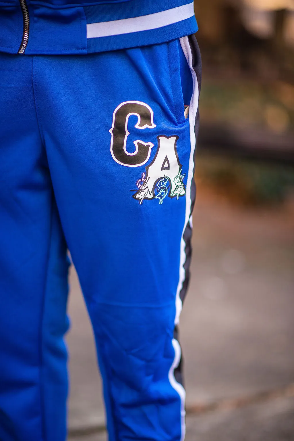 Royalty Tracksuit (Royal Blue/BLK/WH)