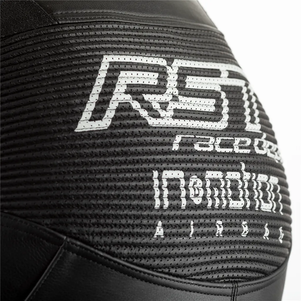 RST V4.1 Kangaroo Airbag Mens Leather One Piece Race Suit - Black