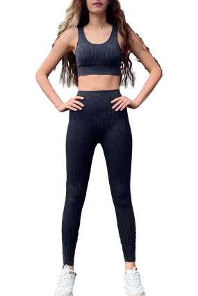 Seamless Leggings - Charcoal